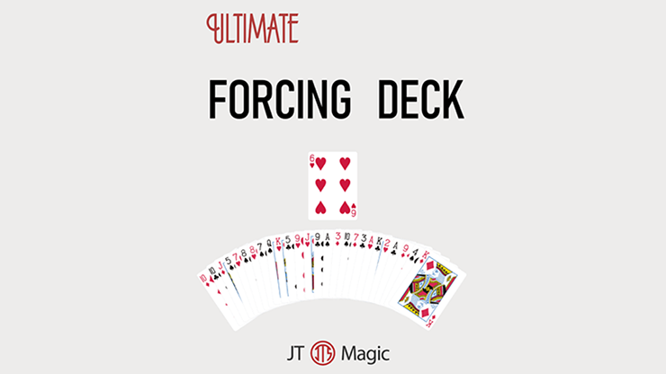Ultimate Forcing Deck (Red) by JT product video — 52Kards