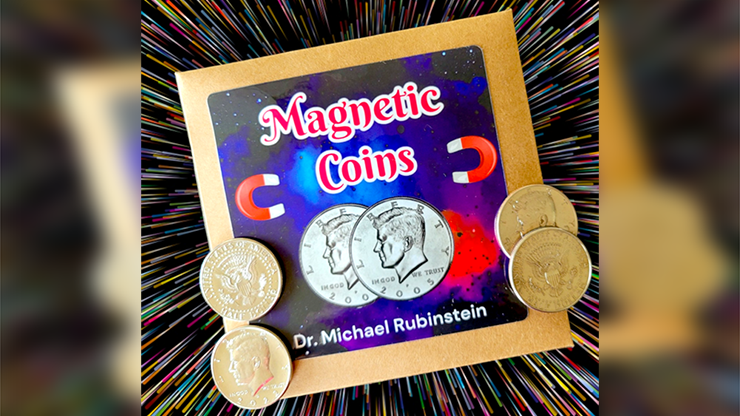 Magnetic Coins by Dr. Michael Rubinstein product video — 52Kards