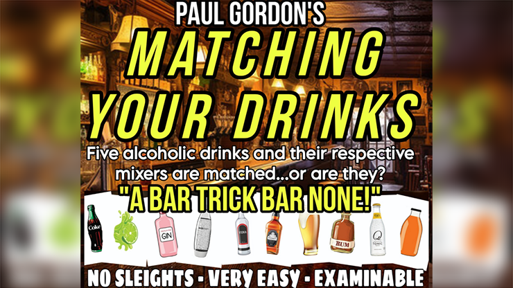 Matching Your Drinks by Paul Gordon product video — 52Kards