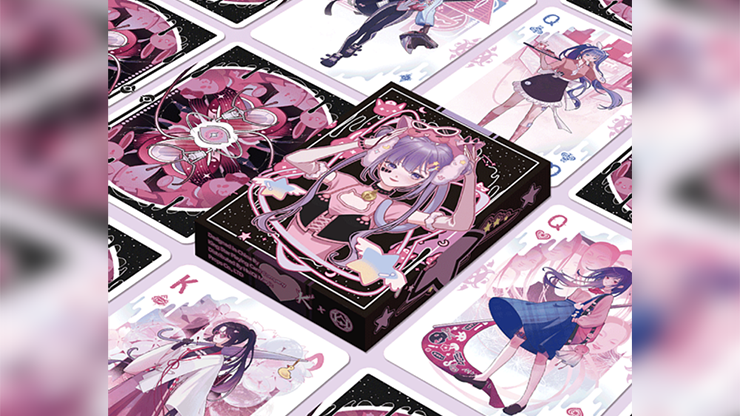 Rebel Angles (Angel) Playing Cards by King Star product video — 52Kards