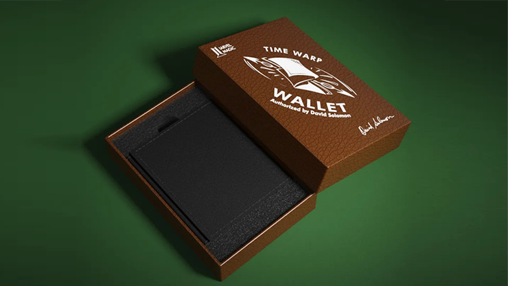 The Time Warp Wallet by Iarvel Magic & David Solomon product video — 52Kards