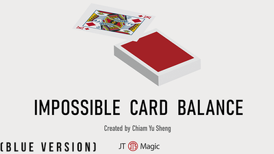 Impossible Card Balance (Blue) by Chiam Yu Sheng and JT product video — 52Kards