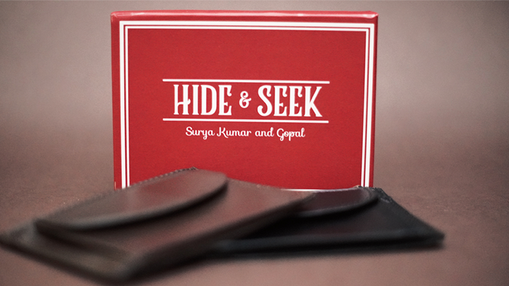 Hide and Seek Wallet (Black) By Surya Kumar and Gopal product video — 52Kards