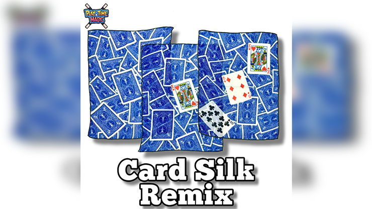 Card Silk Remix (Blue) BY DEFMA product video — 52Kards