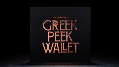 Greek Peek Wallet by Tony Antoniou product video — 52Kards