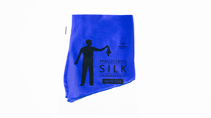 PRO SILK DIAMOND CUT BLUE 36" by Murphy's Magic product video — 52Kards