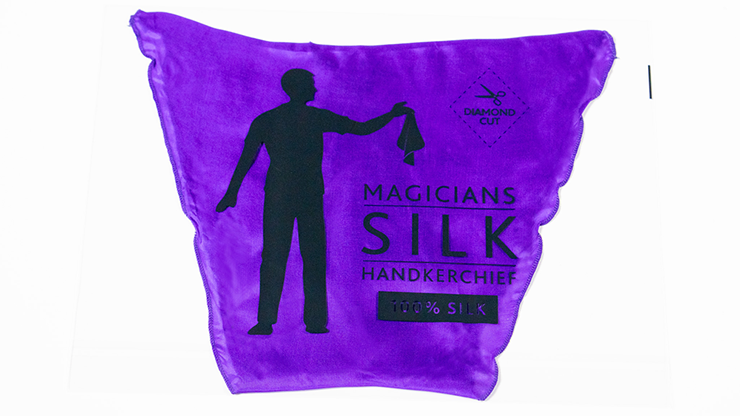 PRO SILK DIAMOND CUT PURPLE 24" by Murphy's Magic product video — 52Kards