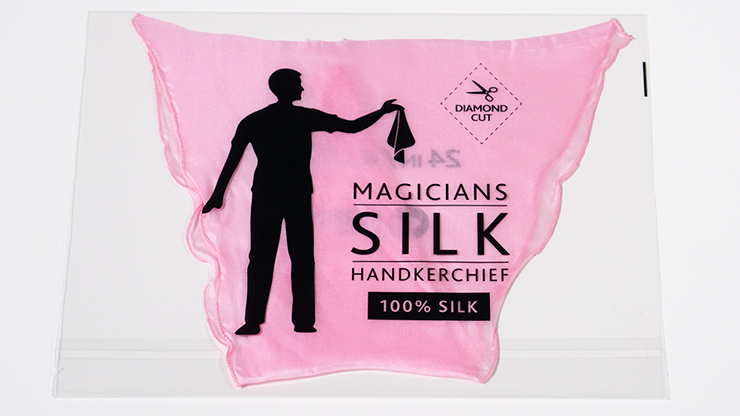 PRO SILK DIAMOND CUT PINK 24" by Murphy's Magic product video — 52Kards