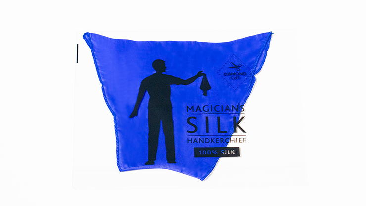 PRO SILK DIAMOND CUT BLUE 18" by Murphy's Magic product video — 52Kards