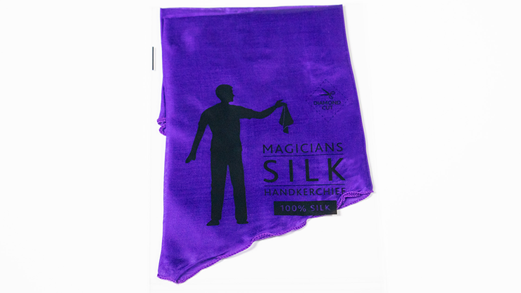 PRO SILK DIAMOND CUT PURPLE 18" by Murphy's Magic product video — 52Kards
