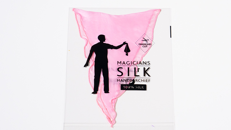 PRO SILK DIAMOND CUT PINK 18" by Murphy's Magic product video — 52Kards