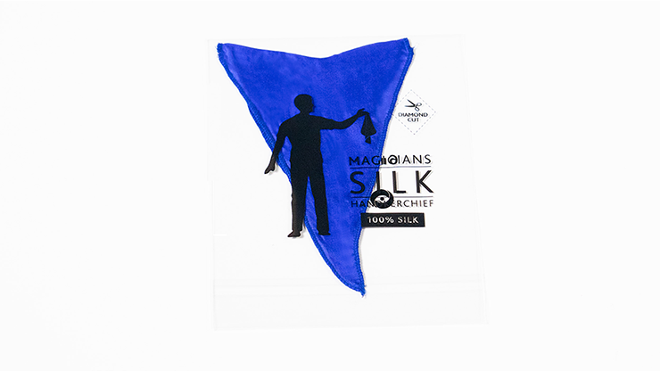 PRO SILK DIAMOND CUT BLUE 12" by Murphy's Magic product video — 52Kards
