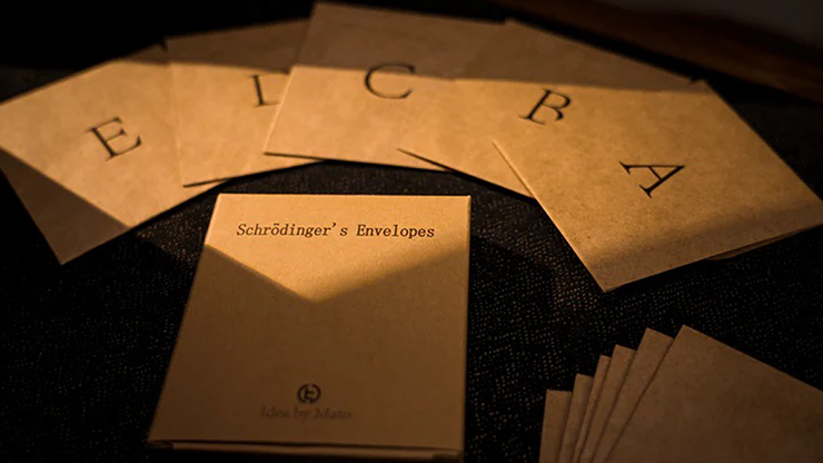 Schrödinger's Envelopes by Mato & TCC Magic product video — 52Kards