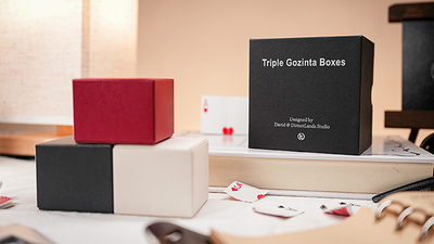 Triple Gozinta Boxes by Ivo David Oliveira & TCC Magic product video — 52Kards