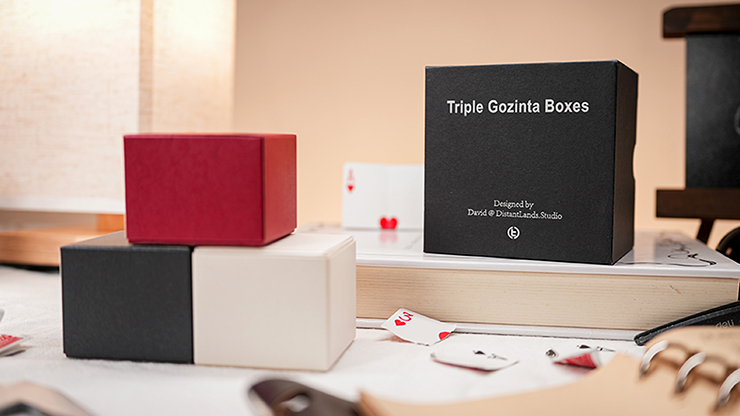Triple Gozinta Boxes by Ivo David Oliveira & TCC Magic product video — 52Kards