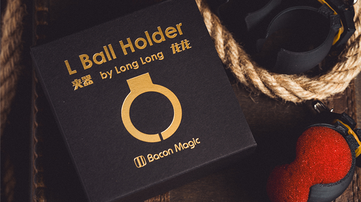 L Holder (Double Ball) by Long Long & Bacon Magic product video — 52Kards