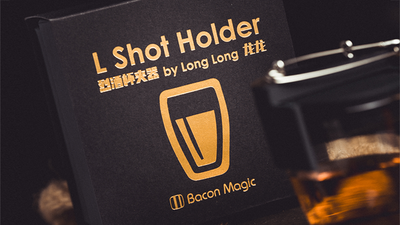 L Holder (Shot Glass) by Long Long & Bacon Magic product video — 52Kards