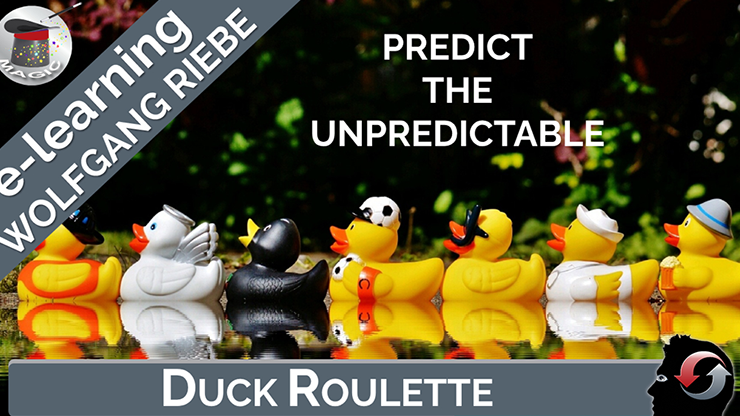 Duck Roulette: Predicting The Unpredictable by Wolfgang Riebe (Mixed Media DOWNLOAD) product video — 52Kards