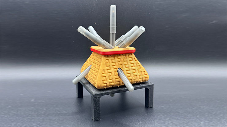 Sword Basket Pen Holder by Hocus Pocus product video — 52Kards