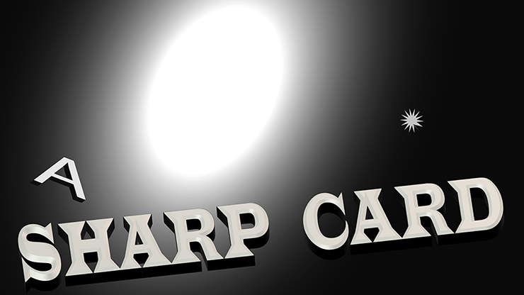 Sharp Card by Alain Vachon product video — 52Kards