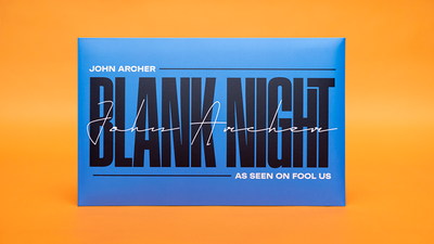 Blank Night 2025 Edition (Blue) by John Archer product video — 52Kards