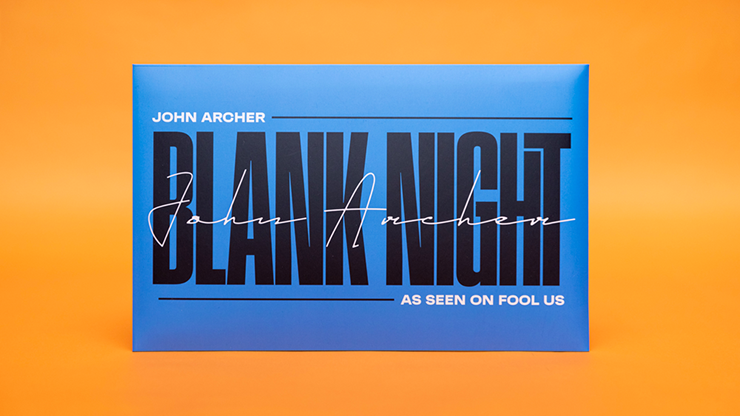 Blank Night 2025 Edition (Blue) by John Archer product video — 52Kards