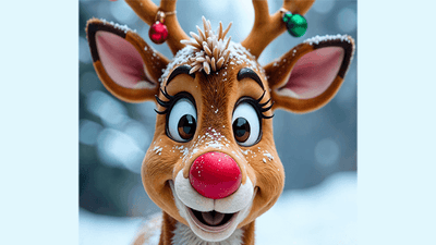 Rudolph's Nose (The All Year Around Christmas Trick) by Mark Traversoni product video — 52Kards