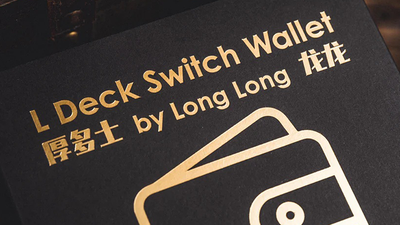 L Deck Switch Wallet by Long Long & Bacon Magic product video — 52Kards