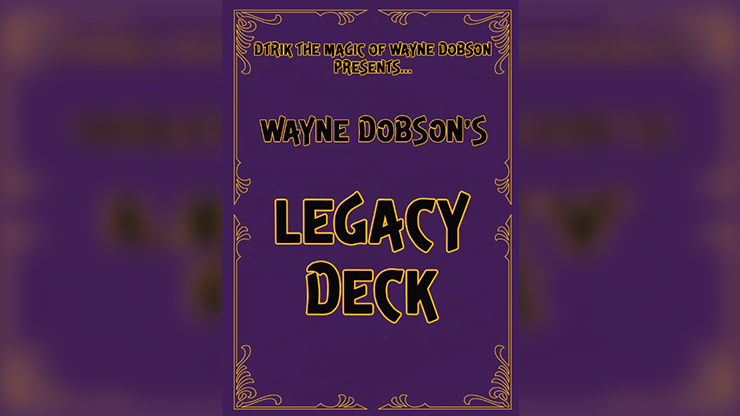Legacy Deck by Wayne Dobson product video — 52Kards