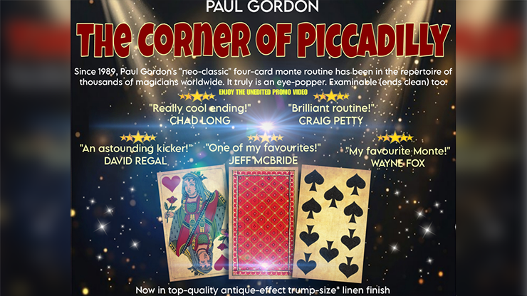 The Corner of Piccadilly (Limited Edition Trump Size Antique) by Paul Gordon product video — 52Kards
