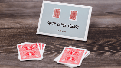 Super Cards Across (Blue) by JT Magic product video — 52Kards
