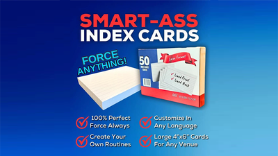 Smart-Ass Index Cards product video — 52Kards