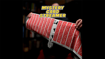 Mystery Card Streamer (Red 6 of Clubs) by PlayTime Magic DEFMA product video — 52Kards