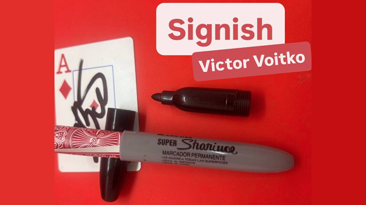 Signish by Victor Voitko (Red) product video — 52Kards