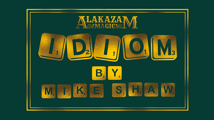 Idiom by Mike Shaw product video — 52Kards