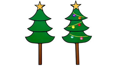 Christmas Tree Paddle Set by HP Creations & Ed Alonzo product video — 52Kards