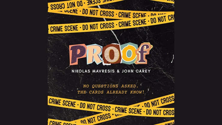 PROOF! by Nikolas Mavresis and John Carey product video — 52Kards