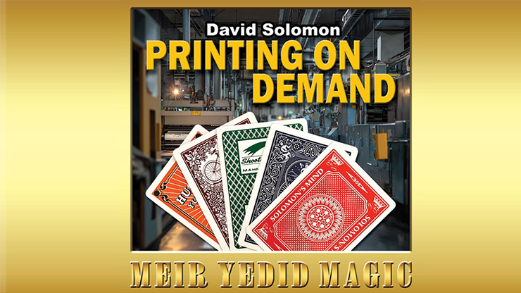 Printing on Demand by David Solomon product video — 52Kards