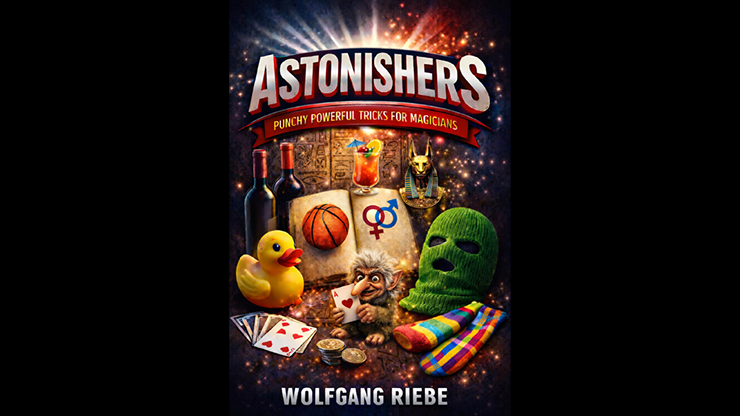 ASTONISHERS: Punchy, Powerful Tricks for Magicians by Wolfgang Riebe eBook DOWNLOAD product video — 52Kards