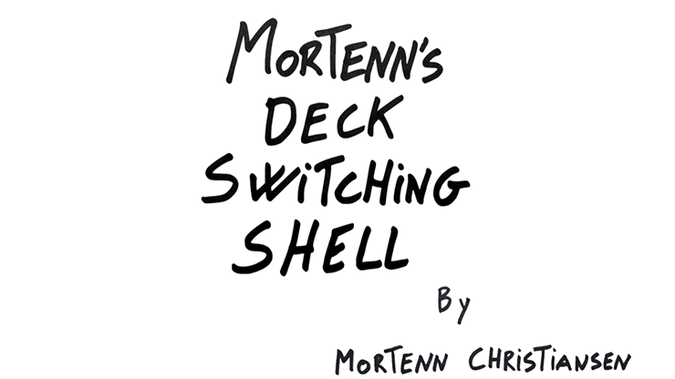 Mortenn's Deck Switching Shell (Blue) by Mortenn Christiansen and CrazyJokers product video — 52Kards