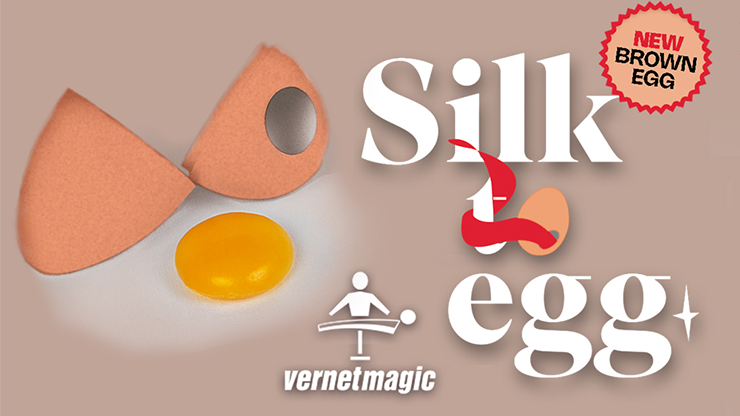 Silk to Egg (Brown) by Vernet - Trick product video — 52Kards
