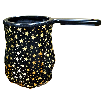 Change Bag Stars (Black/Gold Stars/Black Rim) by Bazar de Magia - Trick product video — 52Kards