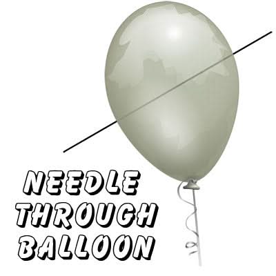 Needle Thru Balloon Professional (with 10 clear balloons) by Bazar de Magia - Trick product video — 52Kards