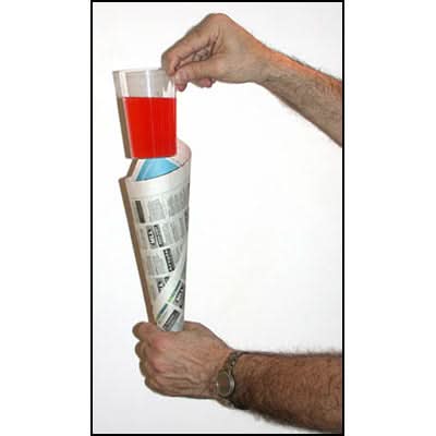 Comedy Glass in Paper Cone by Bazar de Magia- Trick product video — 52Kards