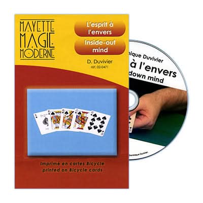 The Inside Out Mind (Gimmicks and Online Instructins) by Dominique Duvivier - Trick product video — 52Kards