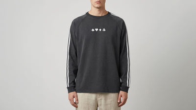 'CHSD' Snow Washed Tape Sweatshirt