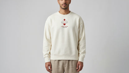 'Linen Finish' Heavyweight Sweatshirt