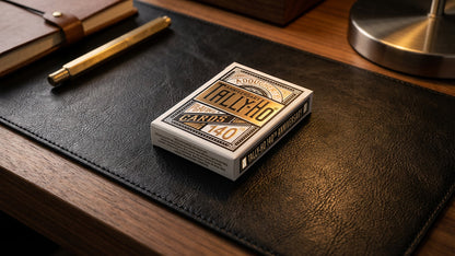 Tally ho 140th anniversary playing cards metalluxe