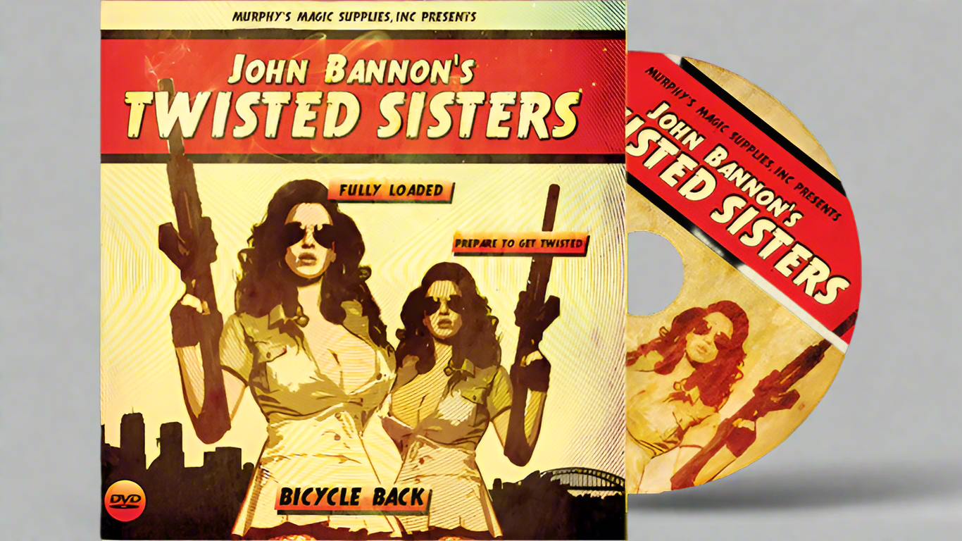 Twisted Sisters 2.0 (Gimmicks and Online Instructions) Mandolin Card by John Bannon - Trick