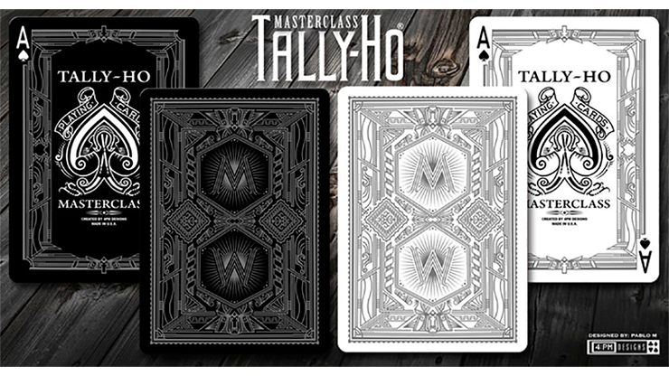 Tally-Ho Masterclass - Playing Cards and Magic Tricks - 52Kards